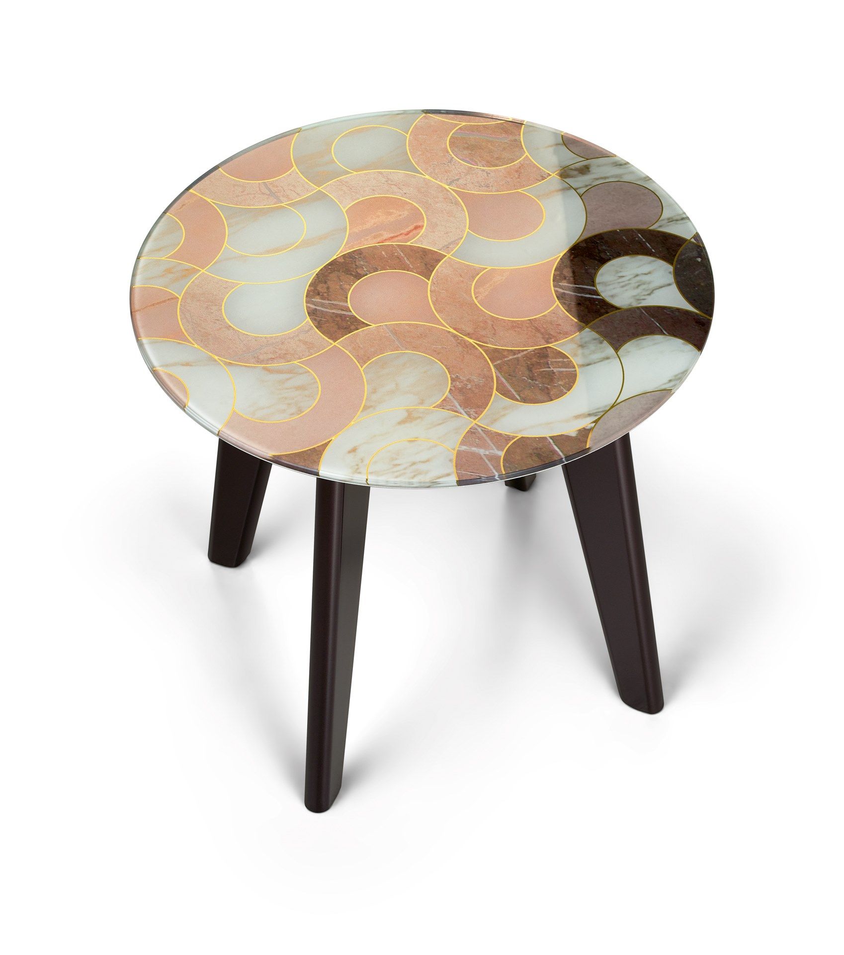 Круглый стеклянный журнальный столик Sicis OWEN ARCH-00116053 - Вид №4