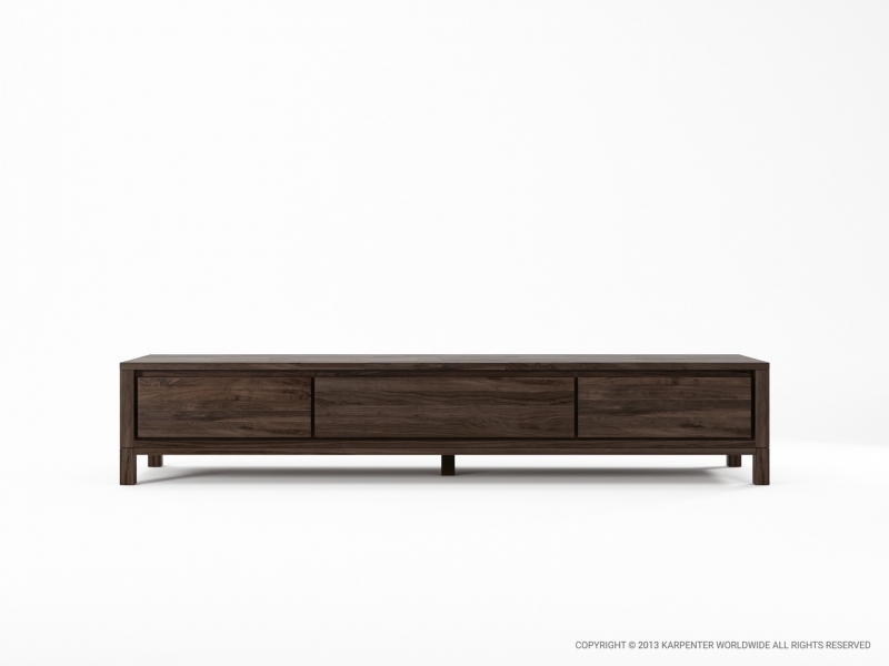 457_899 Медиа-шкаф с 2 ящиками и 1 откидной дверцей Karpenter Solid