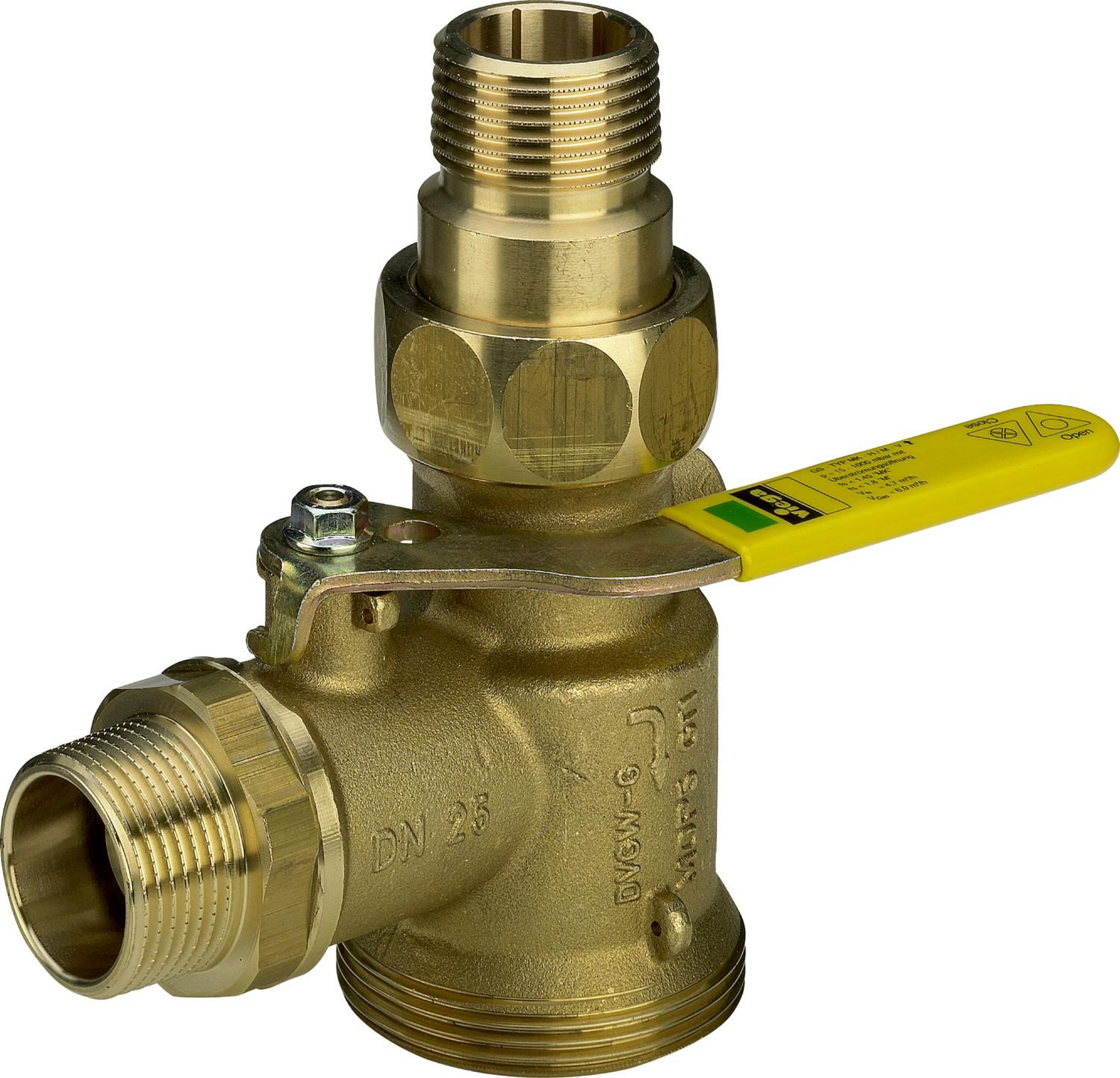 Viega Угловой шаровой кран для газового счетчика G2111.1S (618490) 618 490