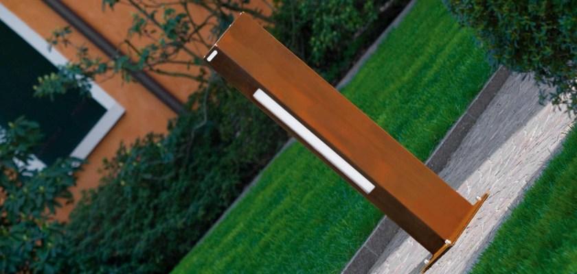 Metalco Фиксированный столбик из стали Corten ™ sun-id-1390876 - Вид №2