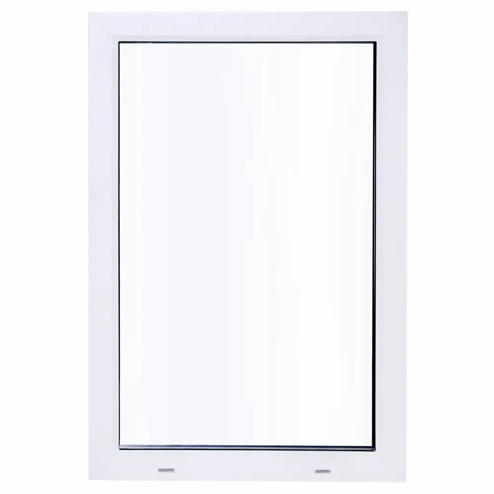 Глухое пластиковое окно Veka 870×600 мм с однокамерным стеклопакетом 83117314 STLM-0039119 - Вид №2