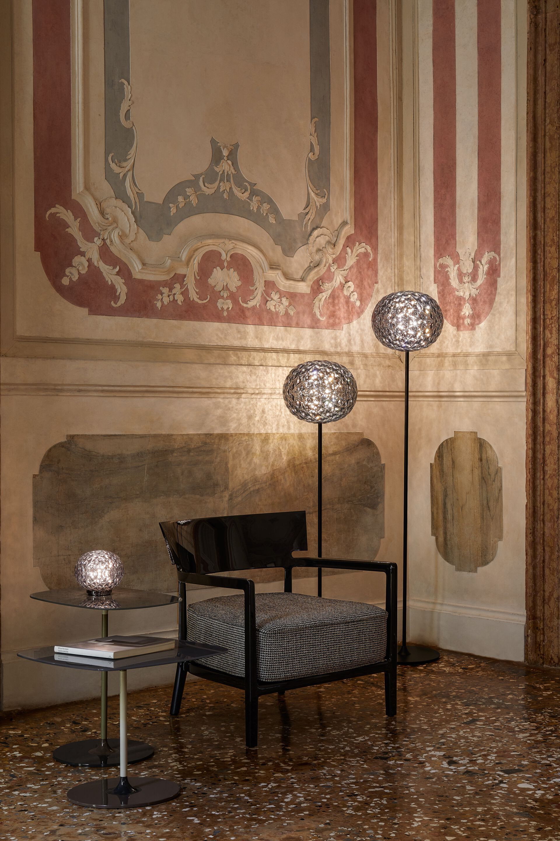 Затемняемый светодиодный торшер из инженерного пластика Kartell Planet ARCH-00078574 - Вид №5