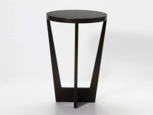 Duvivier Canapés Высокий круглый дубовый журнальный столик для гостиной  Barrybc1-t