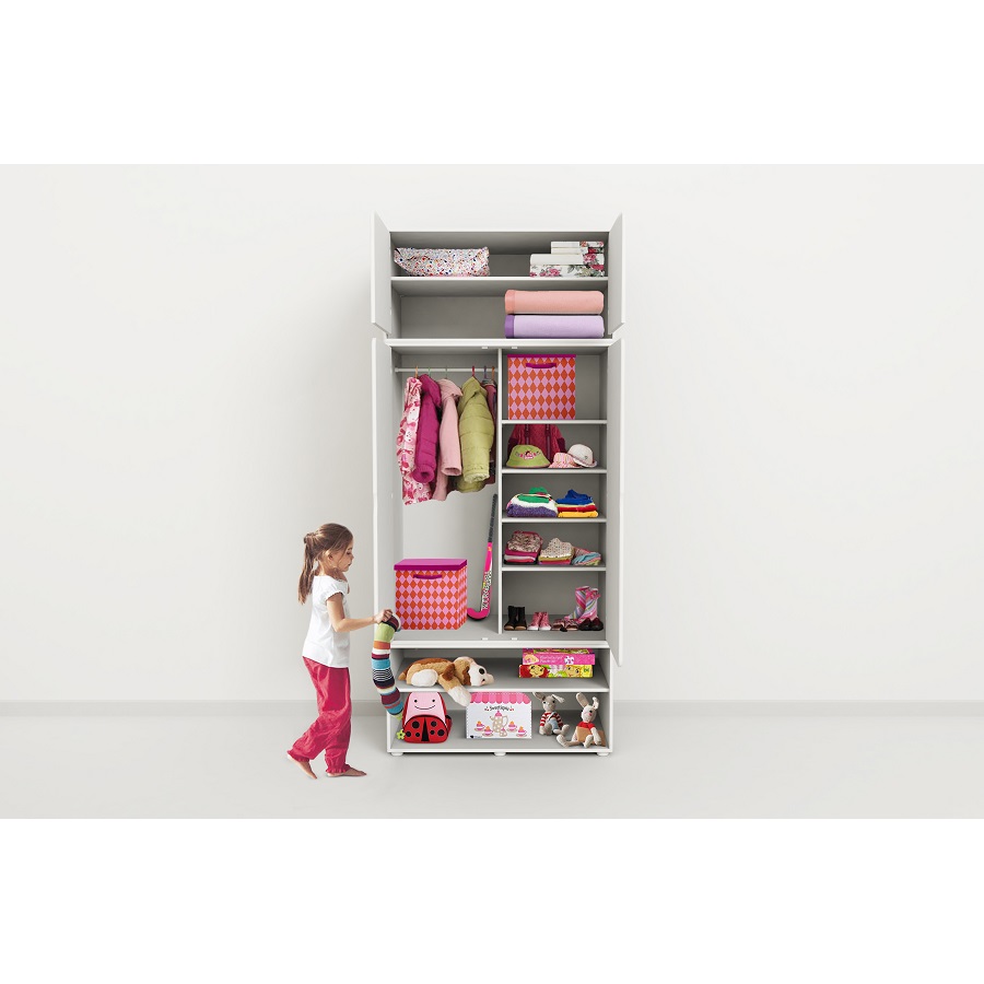 Тумба Flexa с 2 дверцами, белая 812540240 - Вид №3