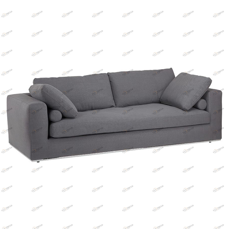 Диван прямой серый Atlanta от Eichholtz EICHHOLTZ ДИЗАЙНЕРСКИЕ, EICHHOLTZ 060889 Серый 