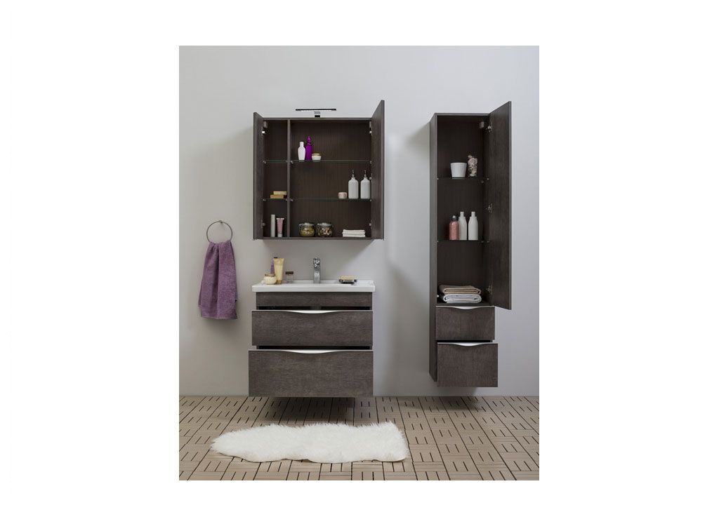 Тумба с раковиной Aquanet Эвора 80 дуб антик 0018300200182324 - Вид №5