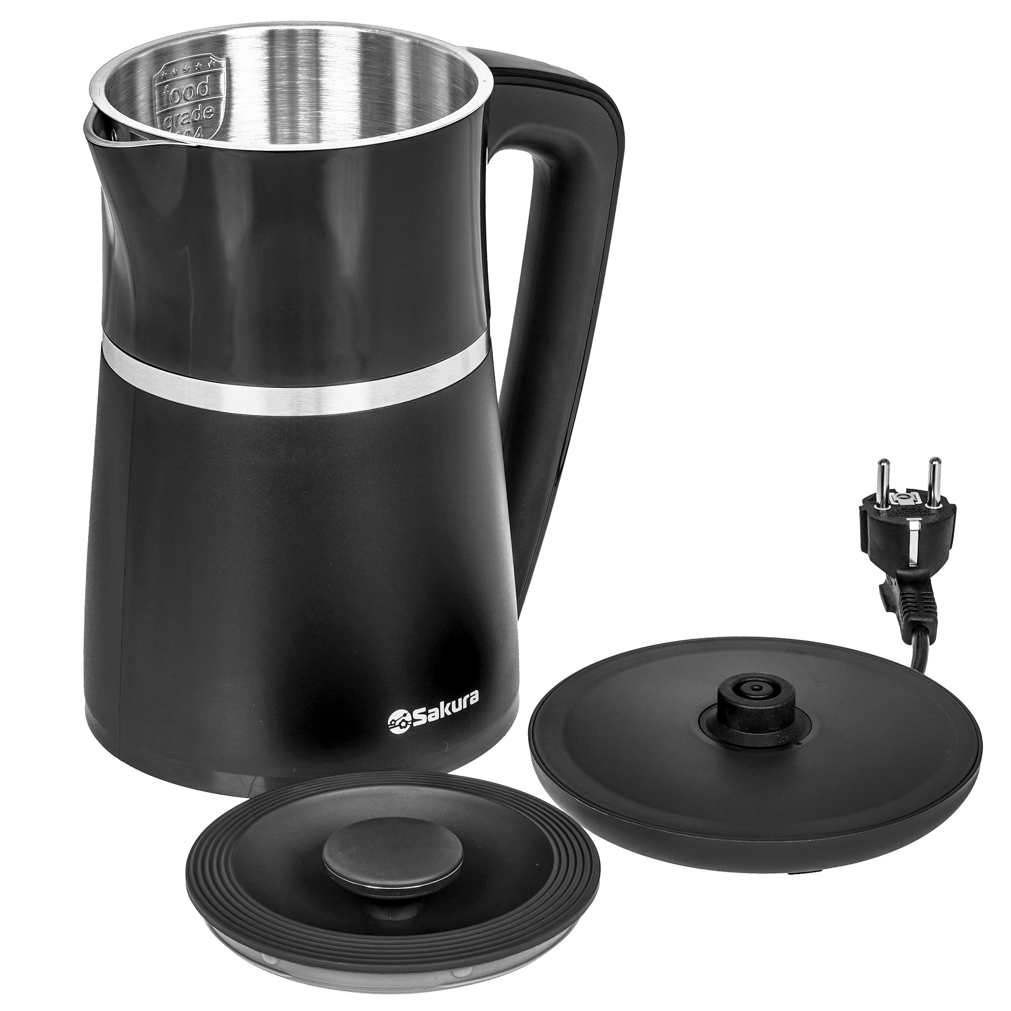 9248672 Электрочайник Sakura SA-2175DBK черный STDN-0013910 - Вид №4
