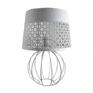 Лампа настольная белая Seven Fires "Карвед" B 39103.04.17.01B SEVEN FIRES КАРВЕД 00-3907811 Белый