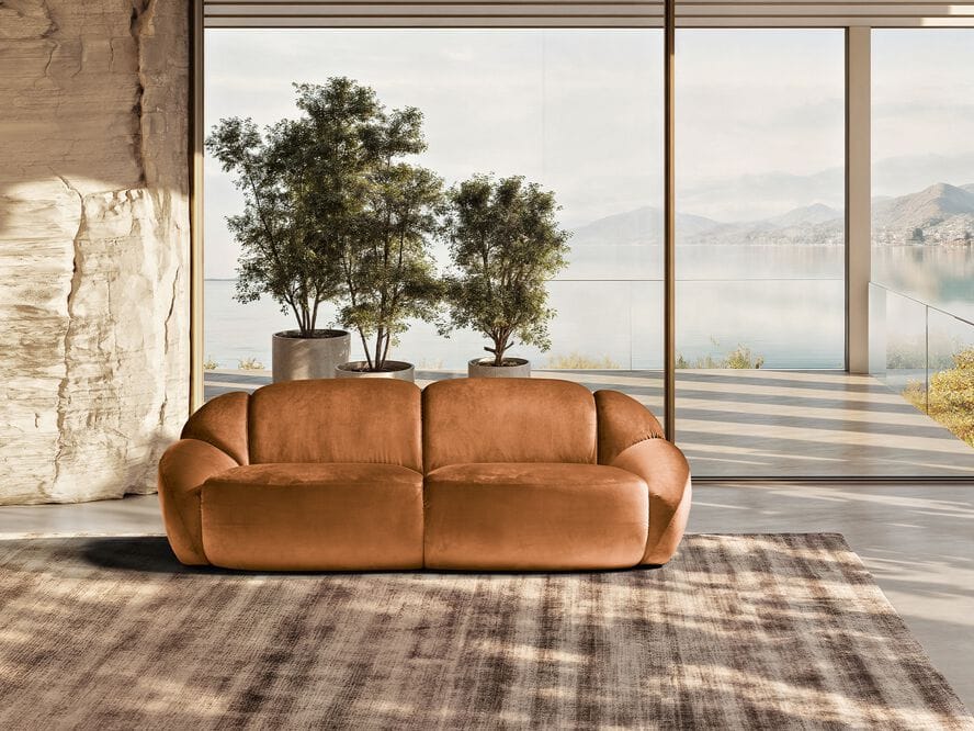 3-местный тканевый диван Max Divani PANUMA ARCH-00072610 - Вид №6