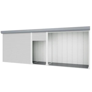 Шкаф роллетный RCAB STG 1500х5850х1200 (две рольставни шириной 2150мм,одна рольставня шириной 1550мм
