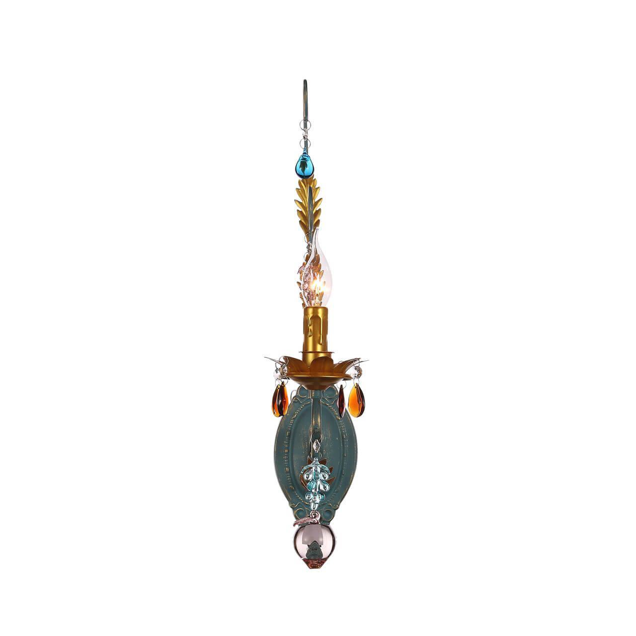 Бра настенное разноцветное ST Luce Joanna SL426.761.01 ST LUCE СВЕЧА 00-3929483 Голубой;оранжевый;разноцветный;фиолетовый  - Вид №2