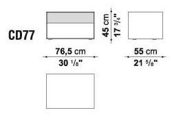 B&B Italia Прямоугольная тумбочка с ящиками Dado sun-id-1419366 - Вид №4