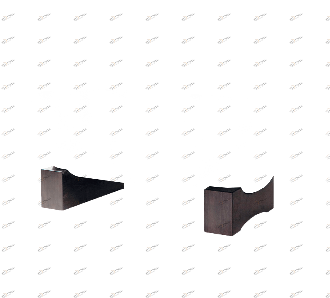 Gentry Home Bexley Cast iron bathtubs with feet Темный дуб GH100835 