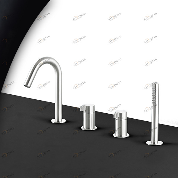 Смеситель для ванны сталь глянцевая TOOX Radomonte TXQ16L