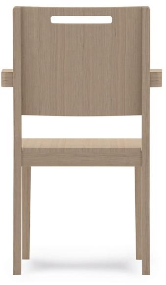 PIAVAL Штабелируемый стул из бука с подлокотниками Swing | health & care 32-11/t4 - Вид №3