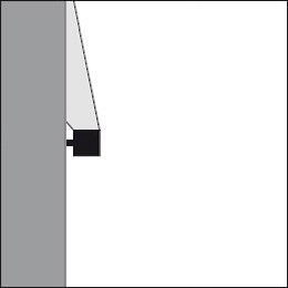 MaxiTratto Wall 900 Ghidini MaxiTratto Wall .05 Темно-Cерый (Матовый)  - Вид №2