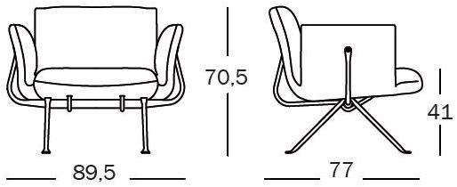 Magis Кресло из ткани с подлокотниками Officina sun-id-1476362 - Вид №8
