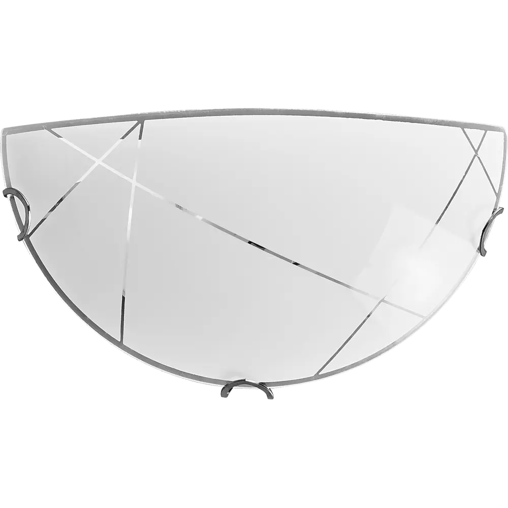 Бра РОССВЕТ Контур — современный настенный светильник с белым стеклянным плафоном 89426674 STLM-1577185 - Вид №2