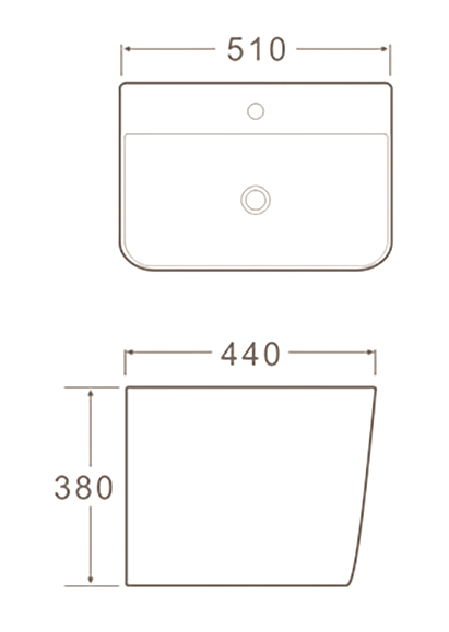 Напольные раковины SL-4023 SANTILINE  - Вид №1