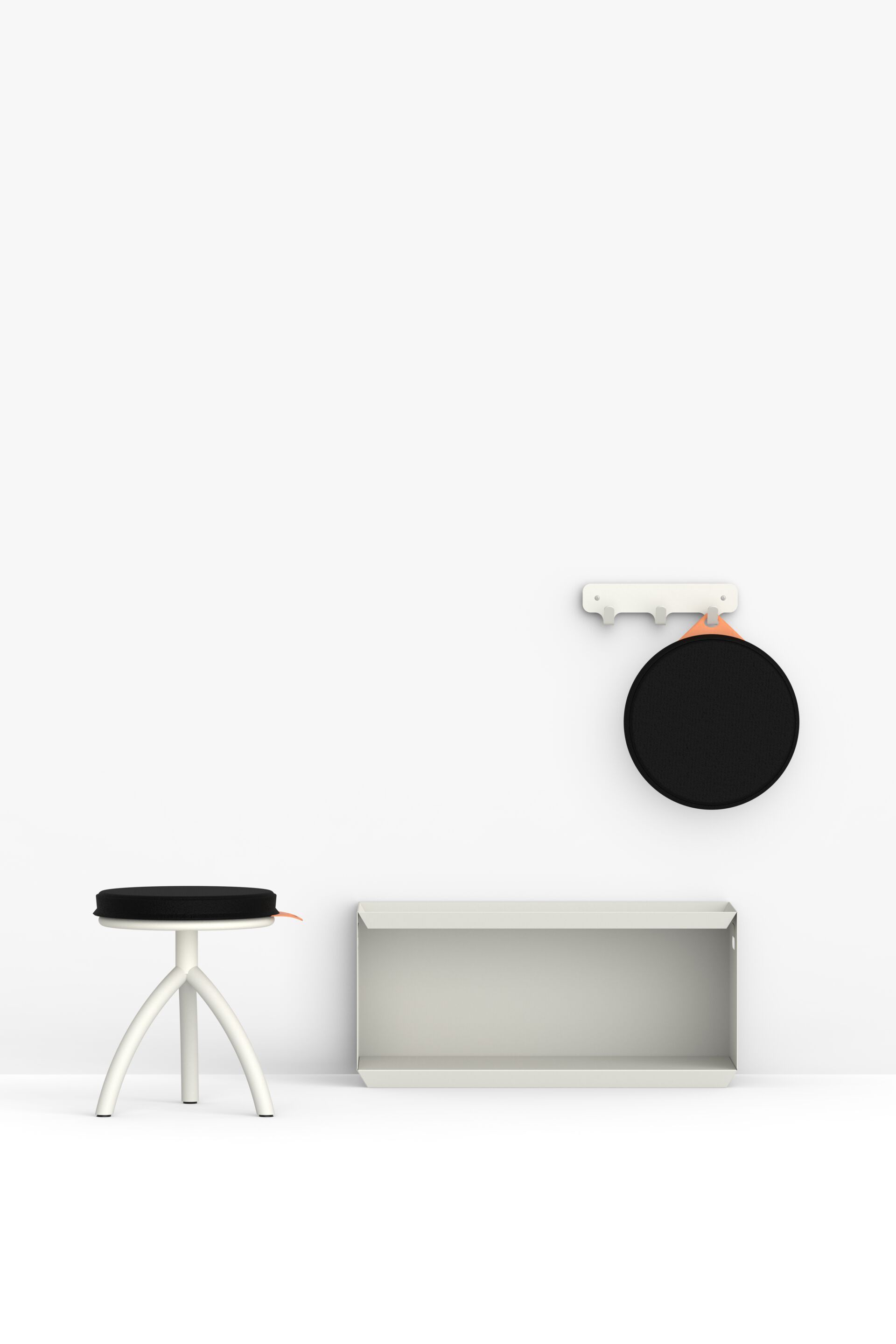 Кожаная круглая подушка FUNCTIONALS CUSHION ARCH-00104593 - Вид №4