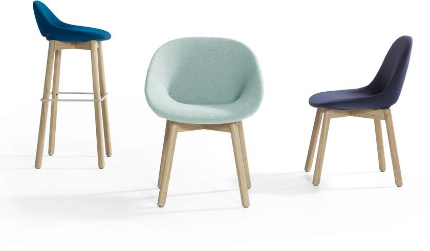 Artifort Стул из мягкой ткани Beso sun-id-1513113 - Вид №1