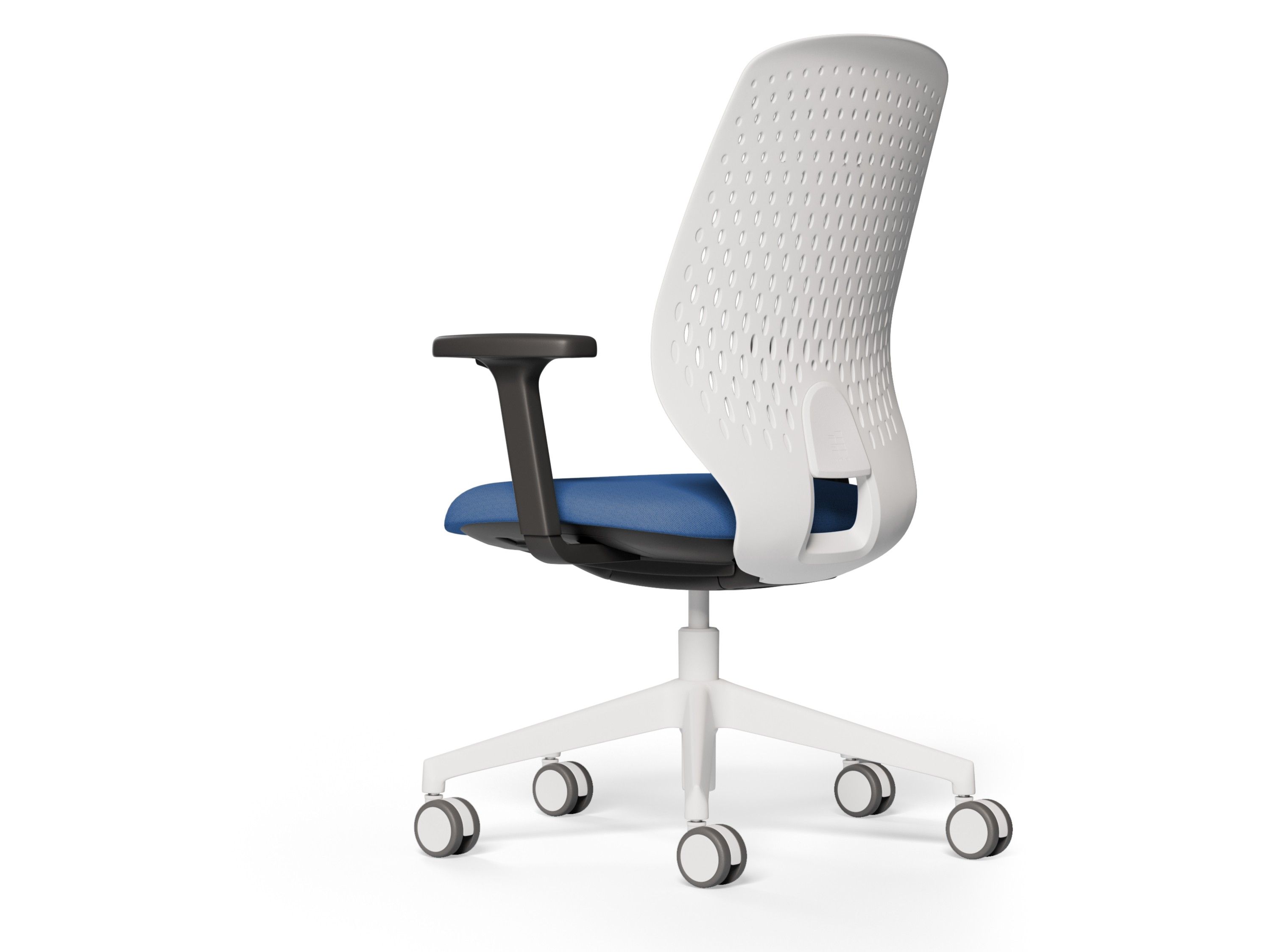 Пластиковый операционный офисный стул с колесами 5 спиц Kastel Key Smart ARCH-00051848 - Вид №4