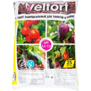 Грунт универсальный для томатов и перцев 25 л