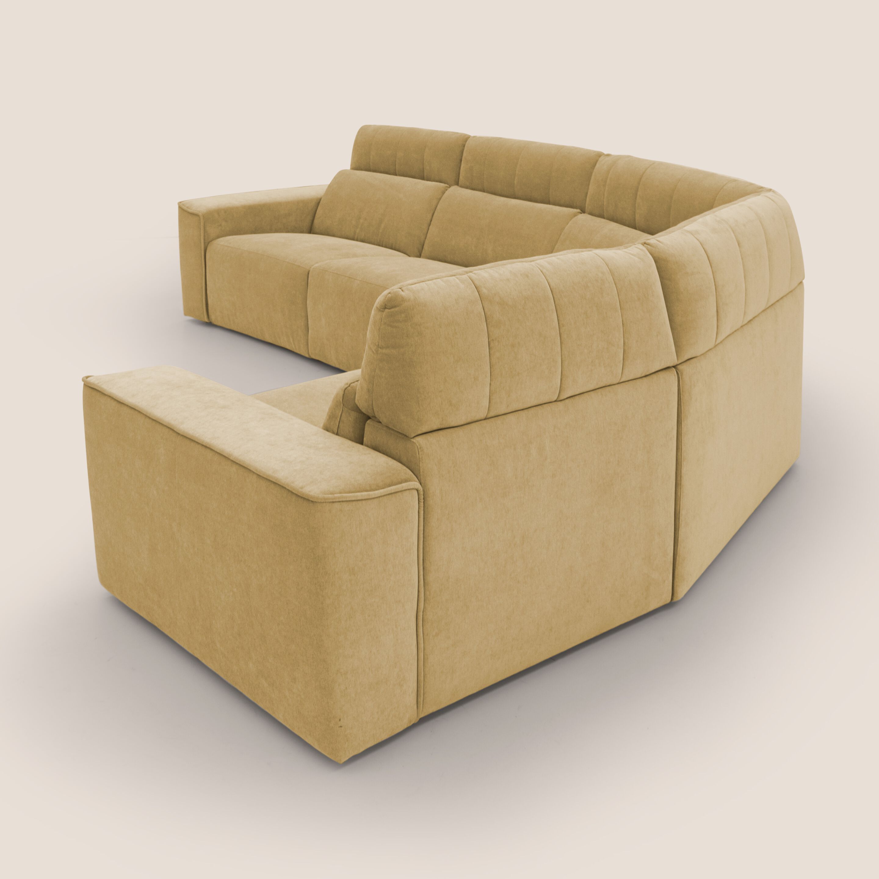 Угловой диван с откидной спинкой из ткани Divani.Store Clark ARCH-00090714 - Вид №91