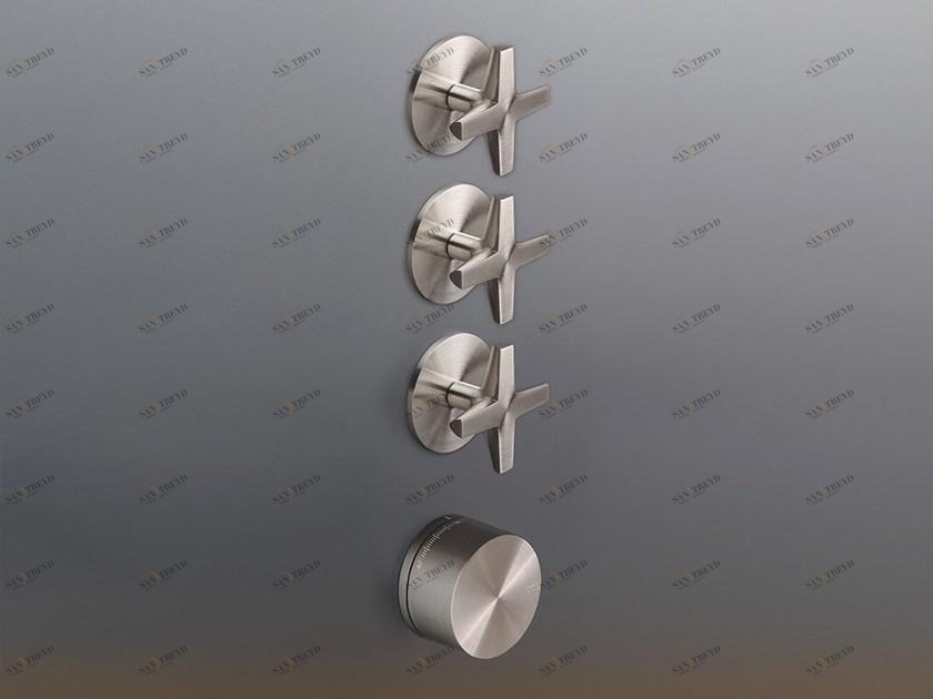 Ceadesign Термостатический смеситель с 3 кранами открытия / закрытия Cross sun-id-1485800
