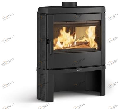 LA NORDICA EXTRAFLAME Эмалированная чугунная печь с высоким тепловым КПД sun-id-1463623