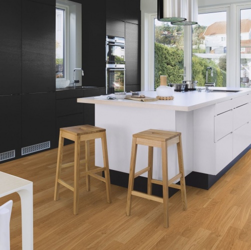 Инженерная доска Boen Maxi Nature Live Matt Ированная С Фаской 2v Дуб Натур с брашью (Текстурированная) 1000х100 мм EBL635FD - Вид №13