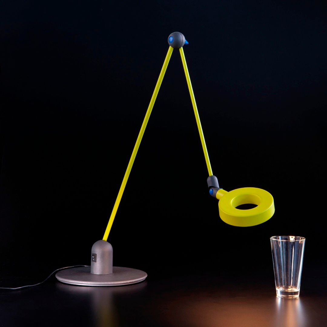 Алюминиевая светодиодная настольная лампа с гибким кронштейном Martinelli Luce l'amica ARCH-00120715 - Вид №3