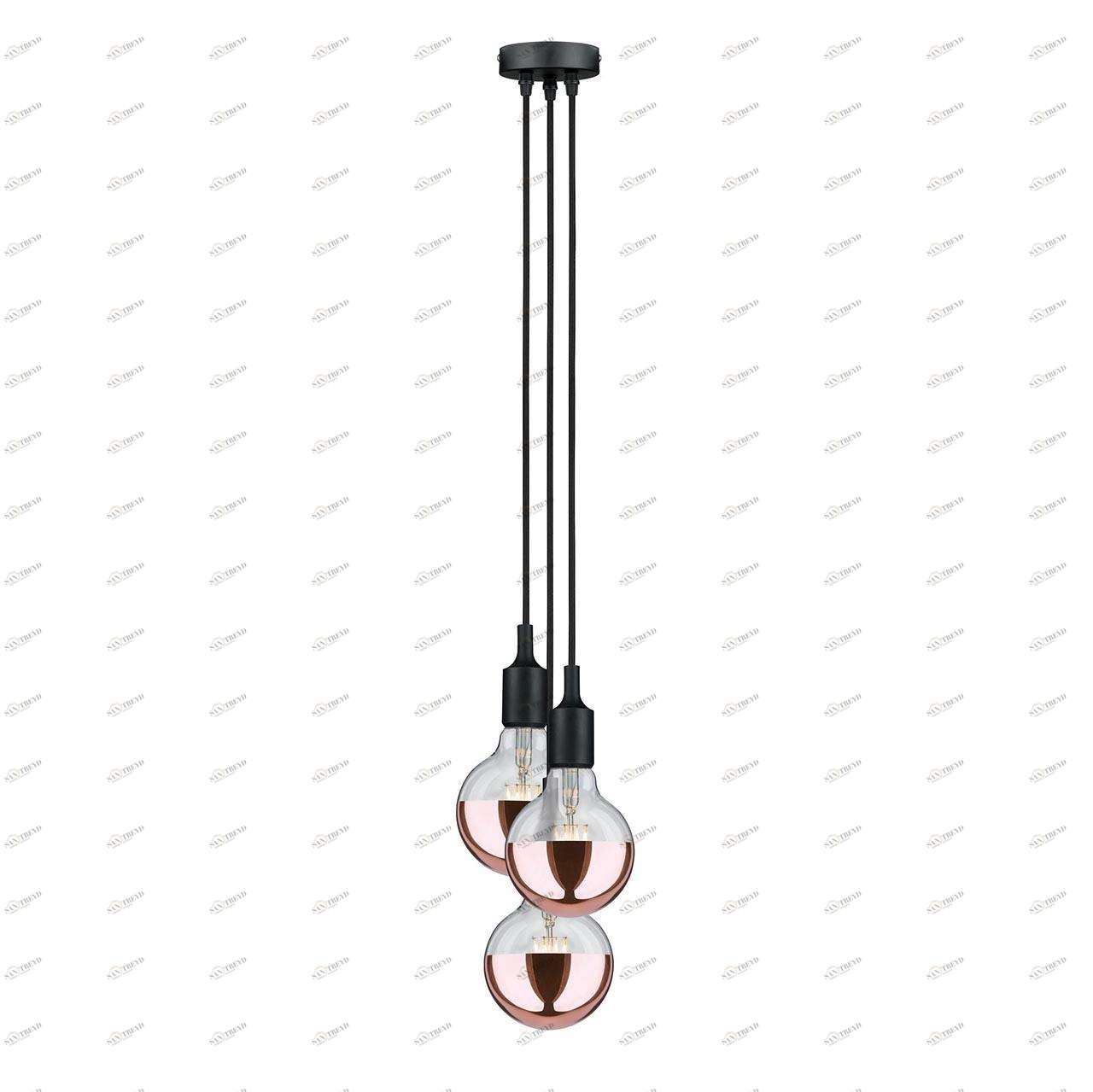 Подвесная люстра Paulmann Stoffkabel 50343 PAULMANN STOFFKABEL 187355 Черный 