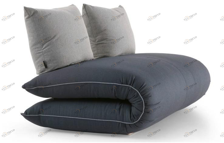 Lago Двухместный диван / матрас из хлопкового футона Chama sun-id-1513095