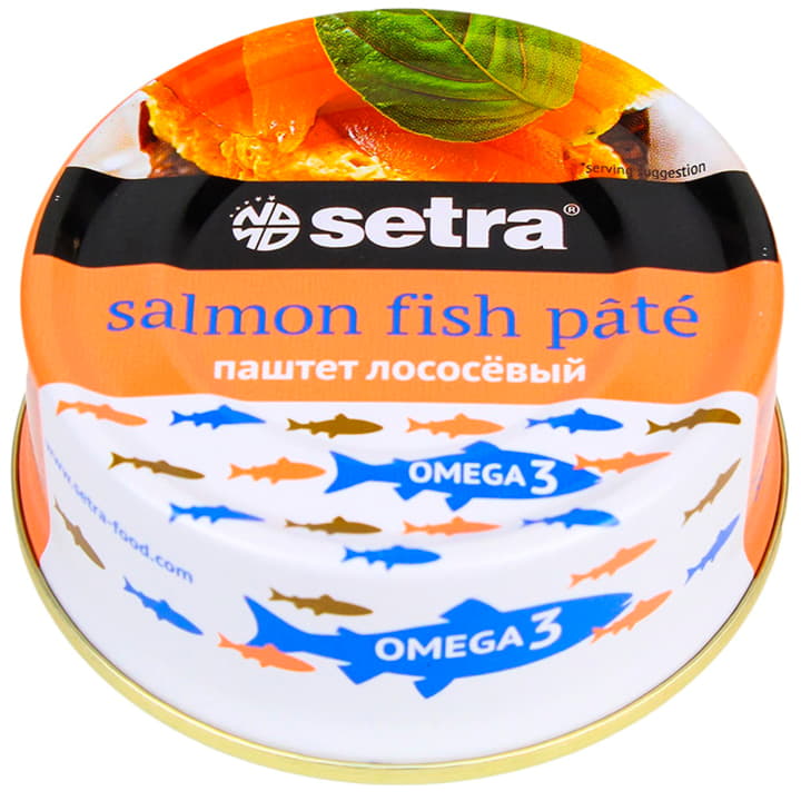 Паштет лососевый Setra 80 г Santreyd 12009 - Вид №1
