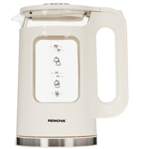 9182156 Электрочайник RENOVA KT17G-11W белый