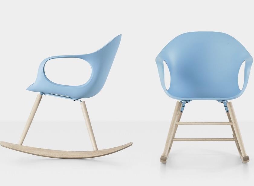 Kristalia Кресло-качалка из полиуретана с подлокотниками Elephant sun-id-1433516 - Вид №3