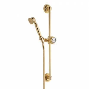 227DS Штанга для душа с держателем лейки, ручка Сваровски EFFEPI RUBINETTERIE Crystal