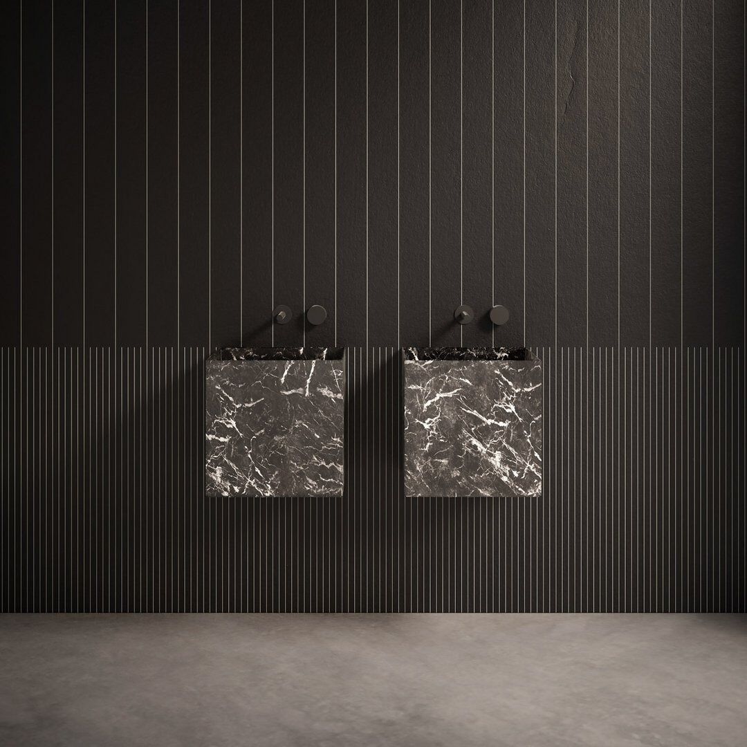 Квадратный подвесной умывальник из натурального камня Antoniolupi NABATEI ARCH-00029362 - Вид №2