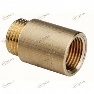 Удлинитель НР-ВР 30х1/2"  латунь TIEMME 1500038