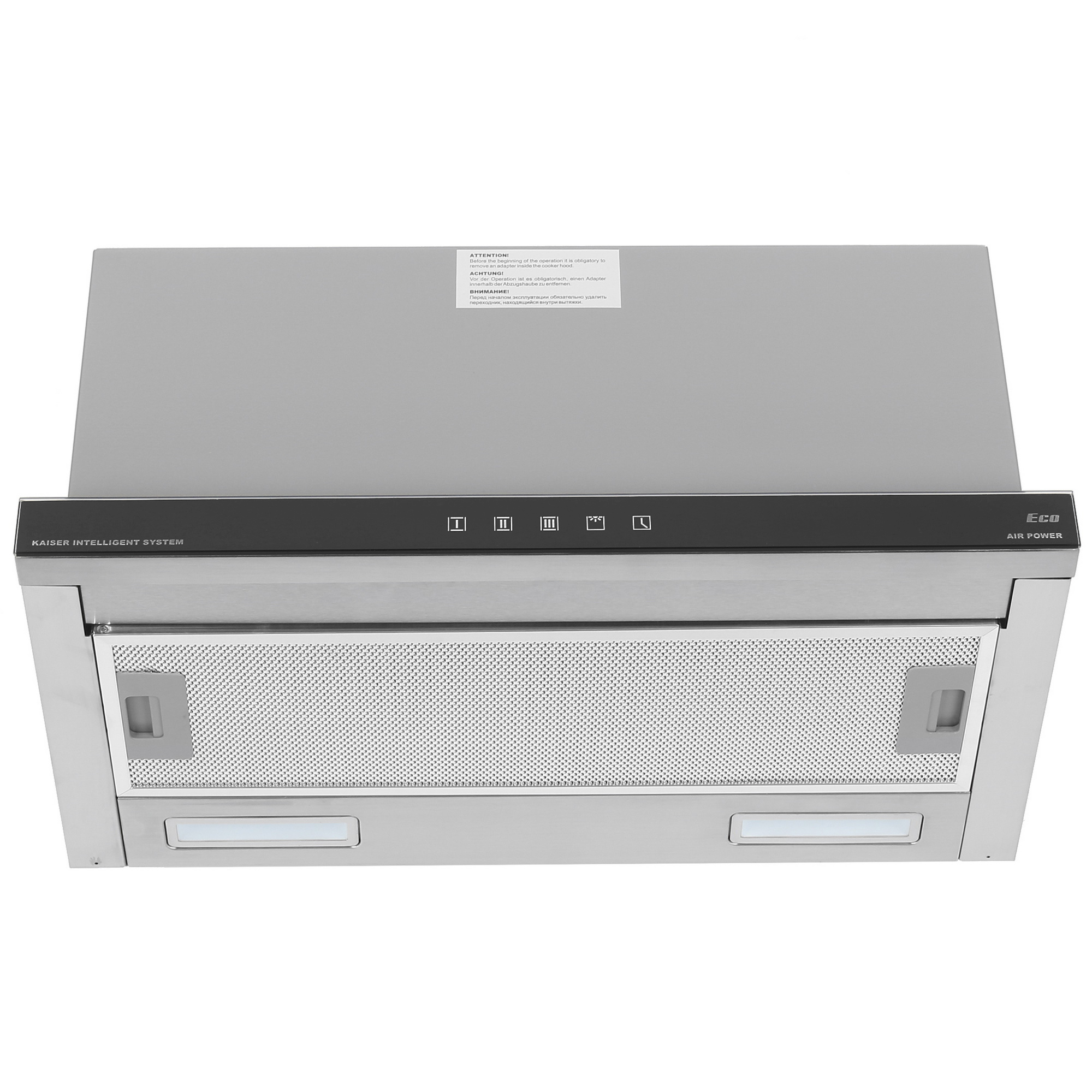 1110873 Вытяжка телескопическая Kaiser EA 644 Eco черный/черный STDN-0071310 - Вид №1