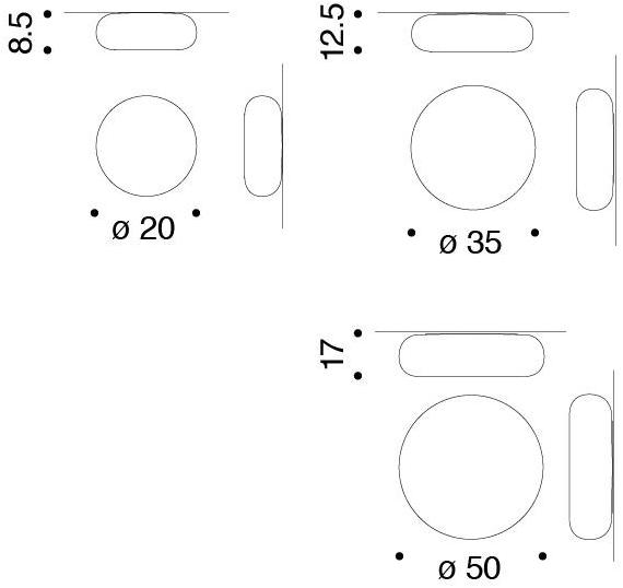 Danese Milano Настенный светильник / потолочный светильник из опалового стекла Itka sun-id-1507798 - Вид №12
