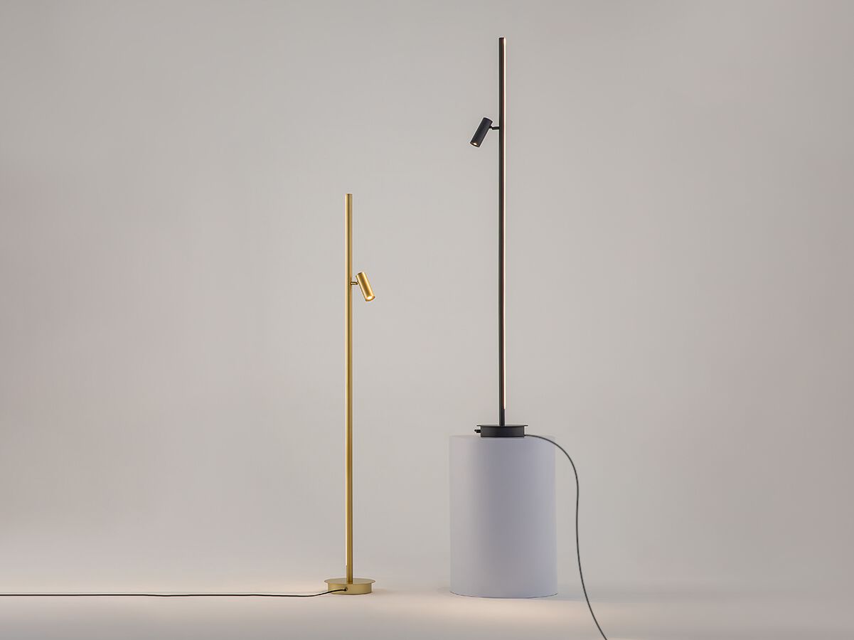 Регулируемая алюминиевая светодиодная напольная лампа Maytoni THIN ARCH-00144094 - Вид №9