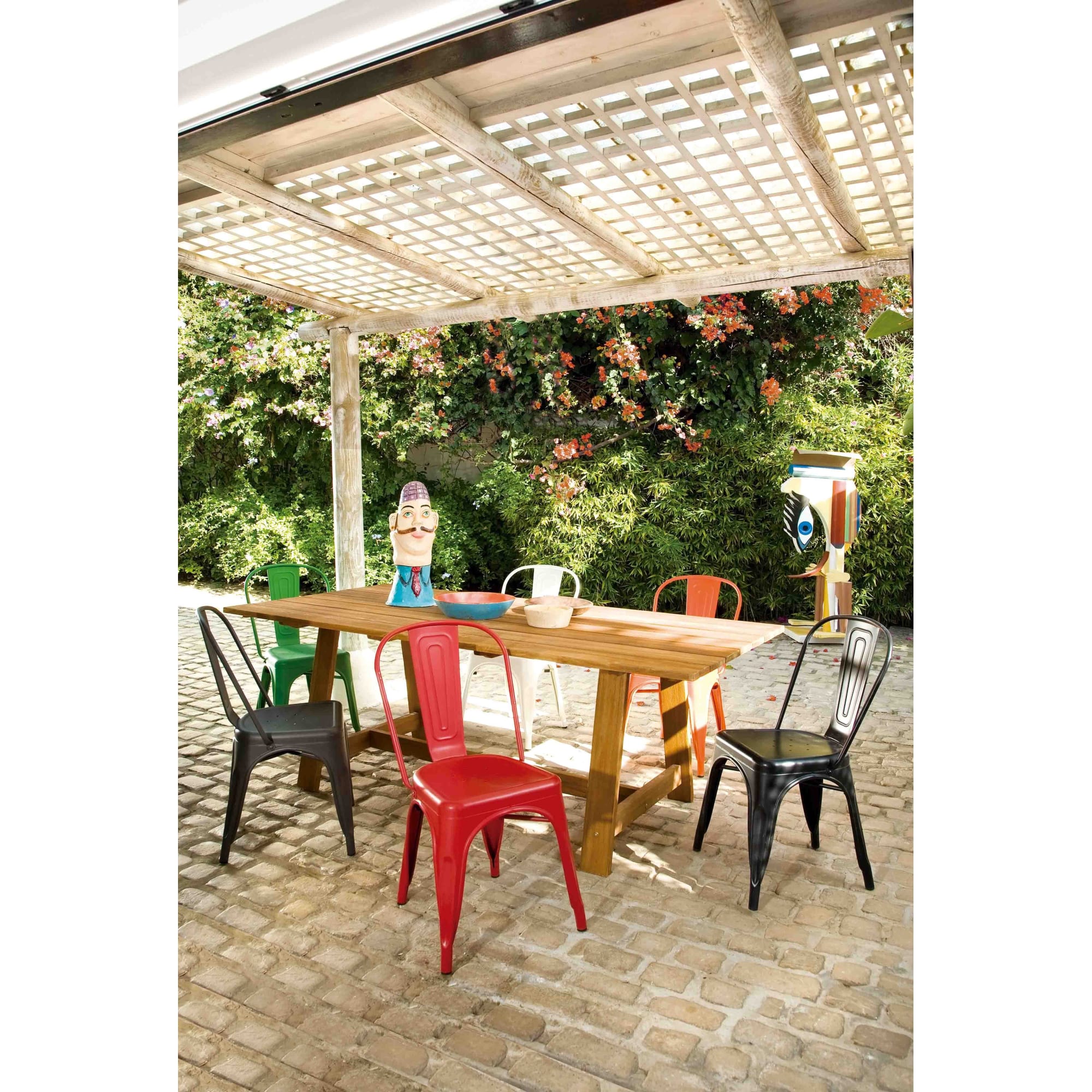 17806173 Стул садовый Soho 440x840x534 мм, металл, цвет антрацит Santreyd  - Вид №2