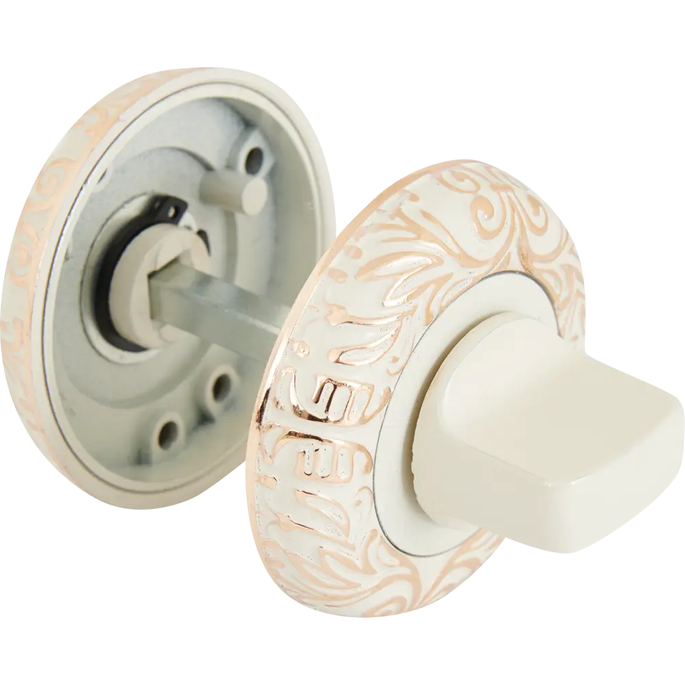 Santreyd Фиксатор дверной WC 17W/P в элегантном бело-золотом исполнении 85218980 STLM-0059961 - Вид №1