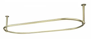 Traditional bathrooms Карниз для штор OVAL винтажный Scr1.1.ag