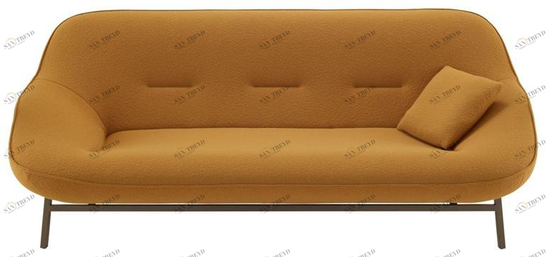 Ligne Roset 3-х местный тканевый диван Cosse 11380605-11381605