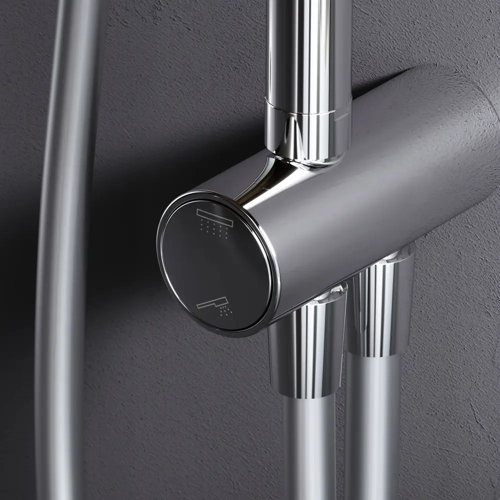 Душевой комплект AM.PM с тропическим душем и регулируемой стойкой 83083932 STLM-0038913 - Вид №9