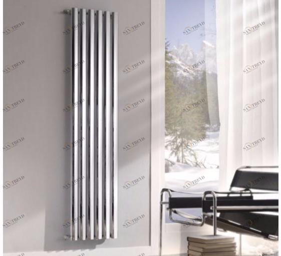 Hotwave Вертикальный настенный хромированный радиатор sun-id-1473380
