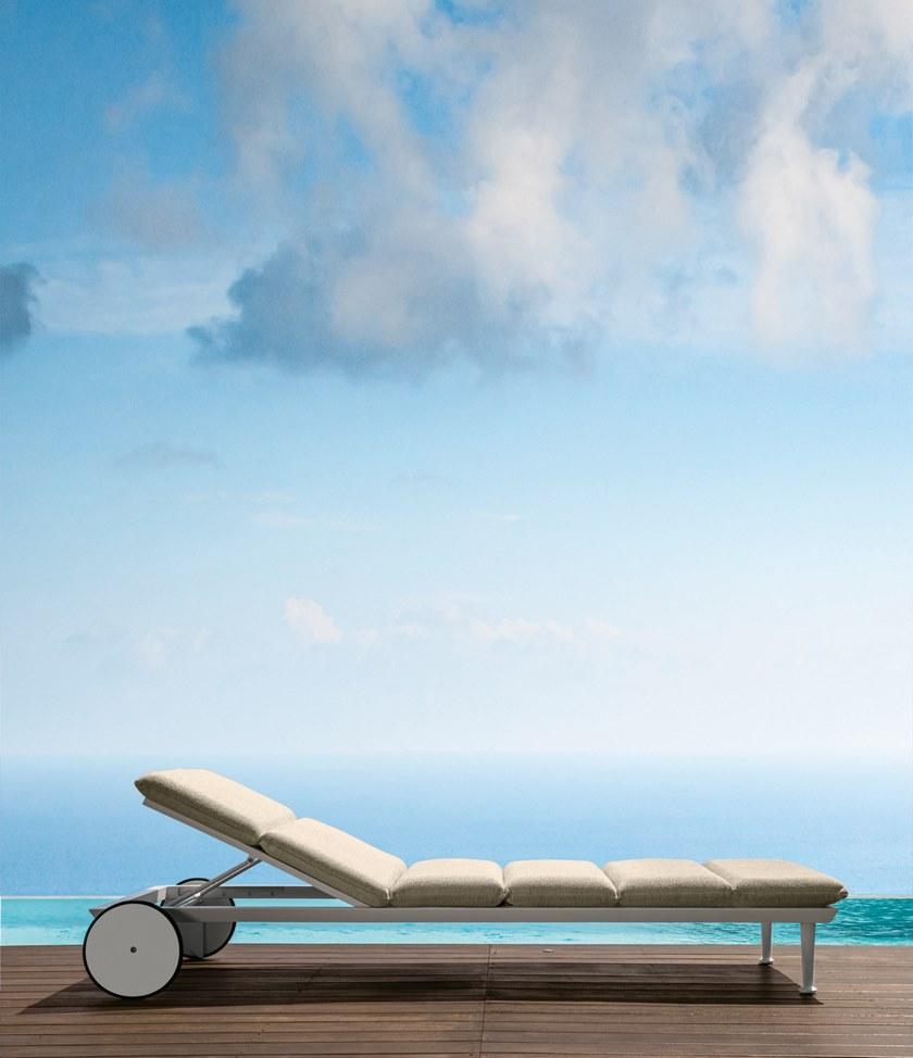 Talenti Садовая кушетка из ткани Recliner на колесиках Cruise alu Crualulet - Вид №2